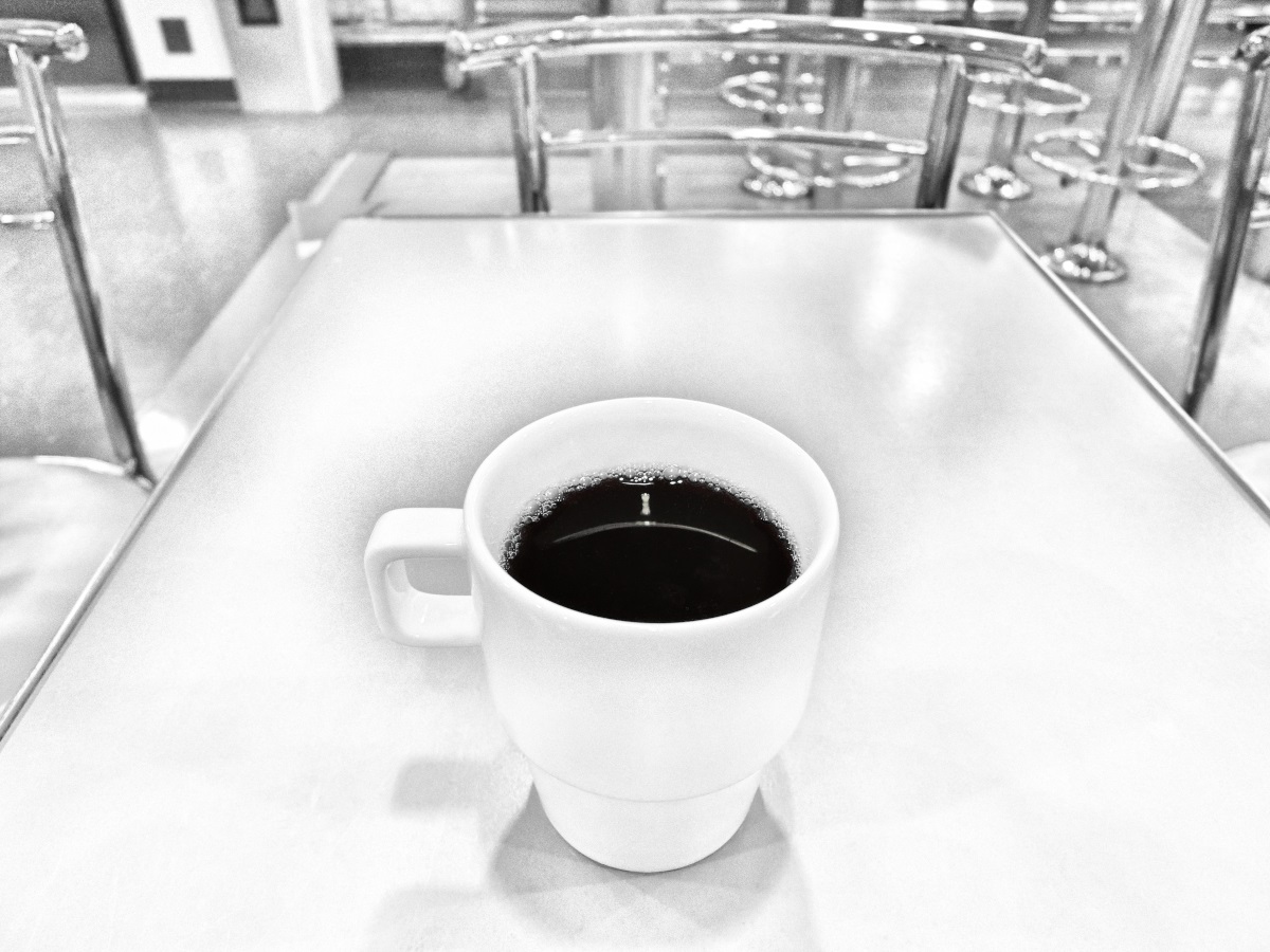 Coffee Black and White